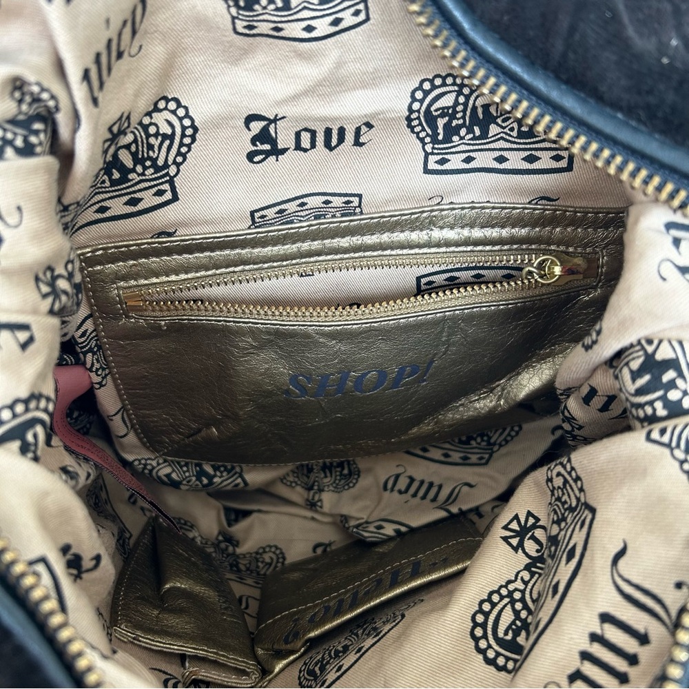 RARE Vintage Juicy Couture Velour Purse - Picture 11 of 16